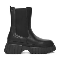 Botki damskie - Botki G-Star Raw CEO-WI33-CS555-KIWI-14 Czarny - miniaturka - grafika 1