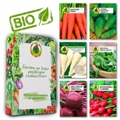 Nasiona i cebule - NASIONA WARZYW PNOS Zestaw Nasiona na Taśmie marchew RZODKIEWKA 6 Opakowań - miniaturka - grafika 1