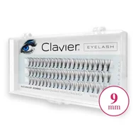 Sztuczne rzęsy i akcesoria - Clavier CLAVIER EYELASH SZTUCZNE RZĘSY W KĘPKACH 9MM - miniaturka - grafika 1