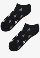 Skarpetki męskie - Bawełniane stopki męskie w koty Footies Men Cathole Marilyn - miniaturka - grafika 1
