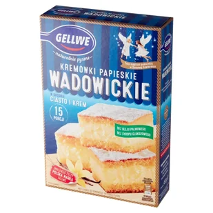 GELLWE GELLWE WADOWICKIE KREMÓWKI PAPIESKIE 390G zakupy dla domu i biura 36398196 - Dania w proszku - miniaturka - grafika 1