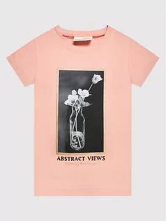 Koszulki dla chłopców - Coccodrillo T-Shirt ZC1143215EVG Różowy Regular Fit - grafika 1