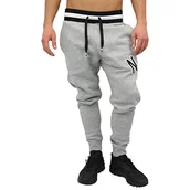 Spodenki męskie - Nike Męskie spodnie M Nsw Nike Air Pant Flc Szary Dk Grey Heather/Black M - miniaturka - grafika 1
