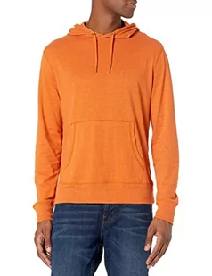 Amazon Essentials Męska bluza z kapturem z lekkim dżersejem, pomarańczowa, M - Bluzy męskie - miniaturka - grafika 1