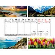Kalendarze - Panta Plast Kalendarz 2020 Biurkowy Poziomy MIX - miniaturka - grafika 1