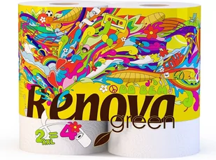 Renova Ręcznik papierowy XXL Green 2szt 011150_RENOVA - Ręczniki papierowe - miniaturka - grafika 1