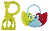 Grzechotki dla dzieci - Żyrafa Sophie 2 w 1 Gryzaczek i gryzaczki na kółeczku - miniaturka - grafika 1