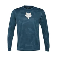 Bluzy na rower - Bluza rowerowa męska Fox Ranger Tru Dri LS Jersey - miniaturka - grafika 1
