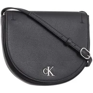 Torebki damskie - Torebka Minimal Monogram Saddle22 Black K60K612718 BEH (CK543-a) Calvin Klein - miniaturka - grafika 1