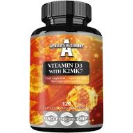 Witaminy i minerały - APOLLO'S HEGEMONY VITAMIN D3 & K2 MK-7 120 KAPSUŁEK - miniaturka - grafika 1