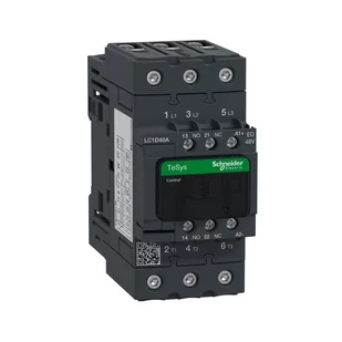 SCHNEIDER Stycznik-mocy-TeSys-D-3P-40A-1NO-1NC-cewka-48V-DC-zaciski-EVK-skrzynkowe LC1D40AED - Inne akcesoria elektryczne - miniaturka - grafika 1