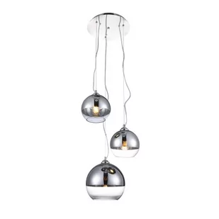 Azzardo Lampa wisząca Silver Ball 3 AZ4750 - Lampy sufitowe - miniaturka - grafika 1