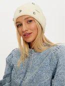 Czapki damskie - Guess Czapka AW5198 POL01 Écru - miniaturka - grafika 1