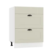 Szafki kuchenne - Szafka kuchenna stojąca 60 ADELE D60PC S/2 beżowy mat - miniaturka - grafika 1