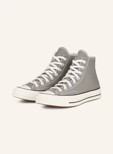 Sneakersy damskie - Converse Wysokie Sneakersy Chuck 70 grau - grafika 1