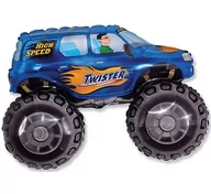 Urodziny dziecka - GoDAN Balon foliowy 24" Monster Truck, niebieski BFOL/2997-5 - miniaturka - grafika 1