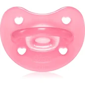 Smoczki uspokajające - Chicco Physio Soft Physioforma smoczek 16-36m Pink 1 szt. - miniaturka - grafika 1