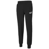 Spodnie męskie - Puma, Spodnie męskie, Essentials Logo Pants, 586714-01, czarne, rozmiar S - miniaturka - grafika 1