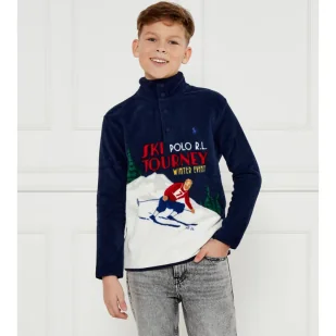 POLO RALPH LAUREN Polarowa bluza Regular Fit - Bluzy dla chłopców - miniaturka - grafika 1