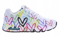Buty sportowe damskie - Buty damskie Skechers Spread The Love 155507-WMLT niskie 35,5 - miniaturka - grafika 1