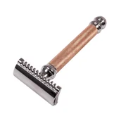 Maszynki do golenia i wkłady - Parker, Maszynka na żyletki z otwartą głowicą z rączką Rose Gold 63C - miniaturka - grafika 1