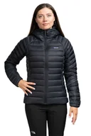 Sport OUTLET - KURTKA DOWN SWEATER HOODY WOMEN-BLACK - miniaturka - grafika 1