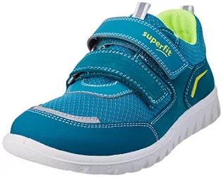 Sneakersy damskie - Superfit Mini sneakersy dla chłopców Sport7, zielony - Zielony żółty 7020-21 EU - grafika 1