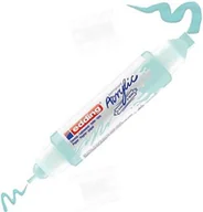 Markery permanentne - Marker akrylowy 3D e-5400 EDDING, podwójny, 2-3 mm, 5-10 mm, niebieski pastelowy - miniaturka - grafika 1