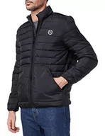 Kurtki męskie - Pepe Jeans Kurtka męska Larkin, czarny (czarny), L - miniaturka - grafika 1
