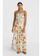 Sukienki - O´NEILL Sukienka "Quorra" w kolorze biało-zielono-pomarańczowym - miniaturka - grafika 1