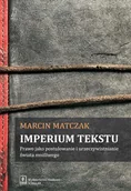 Prawo - Matczak Marcin Imperium tekstu - miniaturka - grafika 1