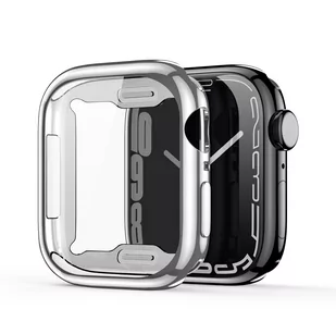 Dux Ducis Samo etui do Watch 7 45mm elastyczny pokrowiec na zegarek srebrny - Akcesoria do smartwatchy - miniaturka - grafika 1