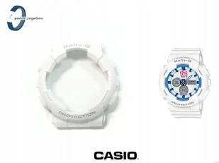 Bezel Casio BA-120 BA-120-7B BA-110 biały matowy - Akcesoria do zegarków - miniaturka - grafika 1