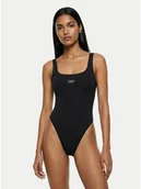 Body - Tommy Jeans Body DW0DW22311 Czarny Slim Fit - miniaturka - grafika 1