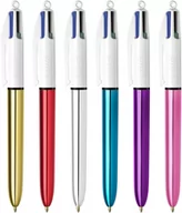 Długopisy - Długopis 4 Colours Shine fioletowy - miniaturka - grafika 1