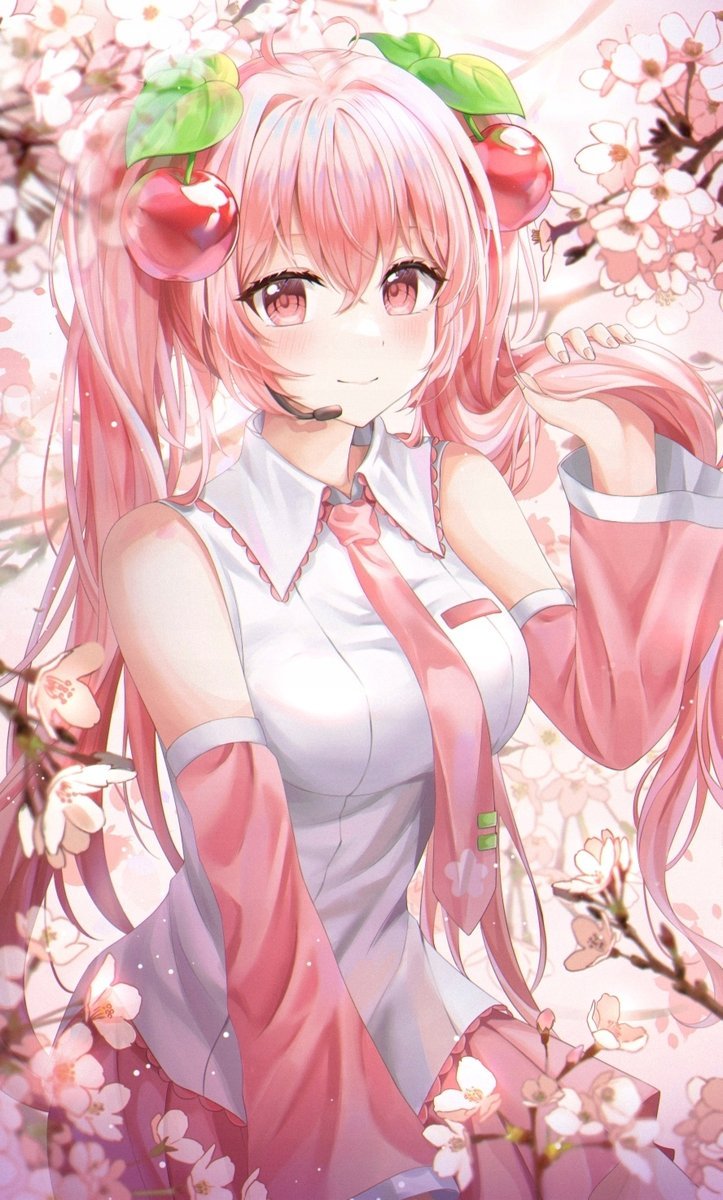 PODKŁADKA POD MYSZ Nadruk 22x18 cm Vocaloid Hatsune Miku Sakura Prezent