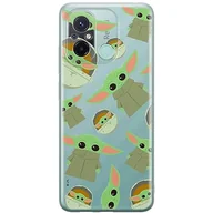 Etui i futerały do telefonów - ERT GROUP etui na telefon Xiaomi REDMI 12C/ REDMI 11A, case oryginalny i oficjalnie licencjonowany przez Star Wars, wzór Baby Yoda 006, optymalnie dopasowane, plecki z TPU częściowo przeźroczyste - miniaturka - grafika 1