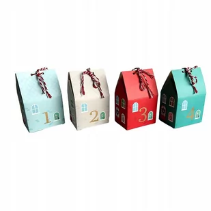 KALENDARZ ADWENTOWY DOMKI #ŚWIĘTA - Przybory szkolne - miniaturka - grafika 1