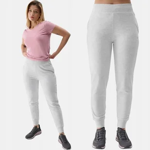 Spodnie Damskie 4f Dresowe Sportowe Joggery F606 Dresy Na Co Dzień S - Spodnie damskie - miniaturka - grafika 1