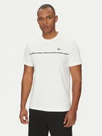 Koszulki męskie - Lacoste T-Shirt TH9842 Biały Regular Fit - miniaturka - grafika 1