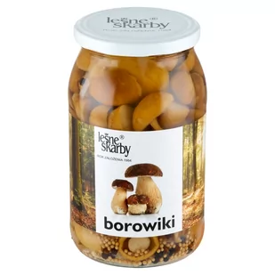 Leśne Skarby Borowiki marynowane całe 800 g - Warzywa w marynacie - miniaturka - grafika 1