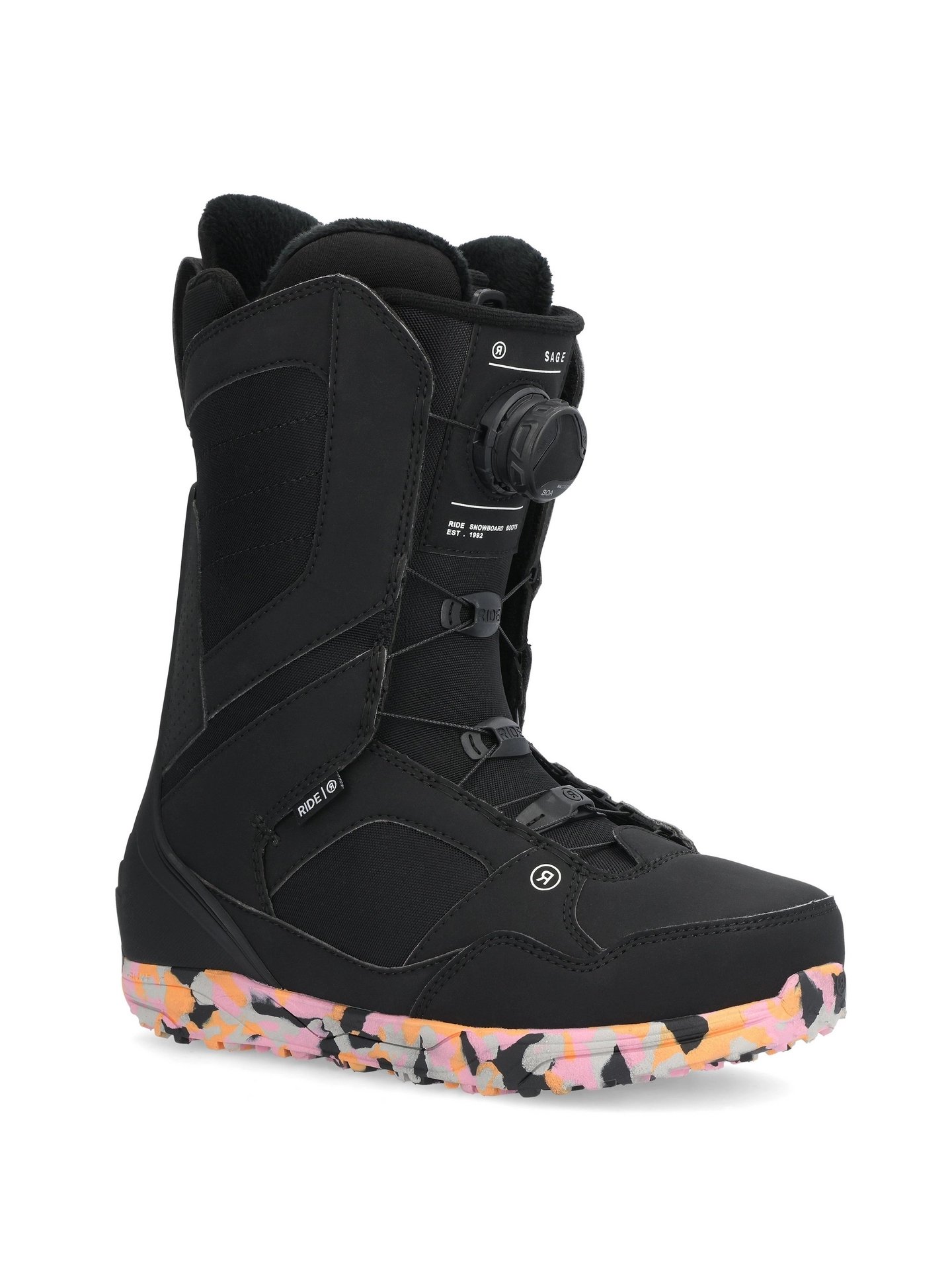 Buty snowboardowe Ride Sage black [Rozmiar buta 40]