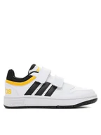 Buty dla chłopców - adidas Sneakersy Hoops Lifestyle IF5316 Biały - miniaturka - grafika 1