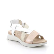 Sandały damskie - imac spa D.Samira ENVAL, Sandały Damskie, Biały-Platyna, 37 EU, Biały Platynowy, 37 EU - miniaturka - grafika 1