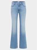 Spodnie damskie - Mustang Jeansy Crosby 1014798 Niebieski Straight Fit - miniaturka - grafika 1