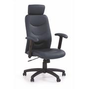 Fotele i krzesła biurowe - Fotel Obrotowy Gabinetowy Stilo Czarny Halmar - miniaturka - grafika 1