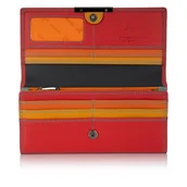 Portfele - Duży portfel damski z RFID Visconti R-11 - czerwony - miniaturka - grafika 1