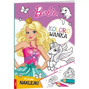 Kolorowanka dla dzieci Barbie Dreamtopia KOLX-1401 - Książki edukacyjne - miniaturka - grafika 1
