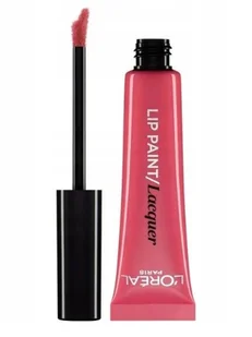 PARIS L'Oréal Infaillible LAQUER Paint różowy (pink lady) 3600523347971 - Szminki - miniaturka - grafika 2