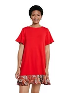 Sukienki - Desigual Damska sukienka Vest_Kali Casual, czerwony, S - miniaturka - grafika 1